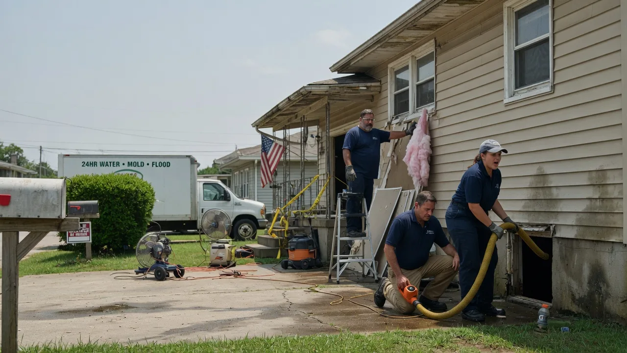 Water Damage Repair in Owasso, OK near me
